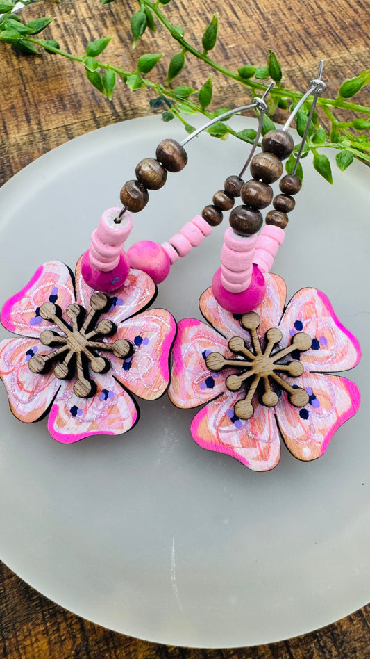 Cherry Bloosom - Hoops