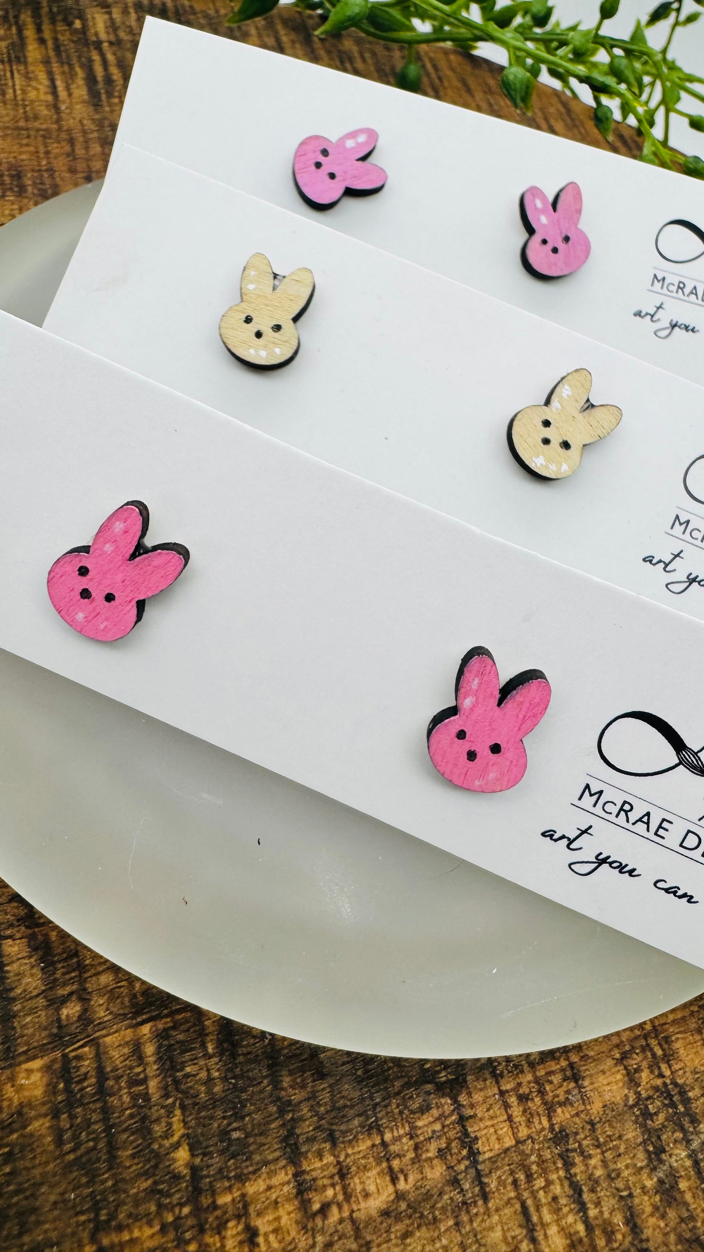 SomeBunny Loves You - Peep studs