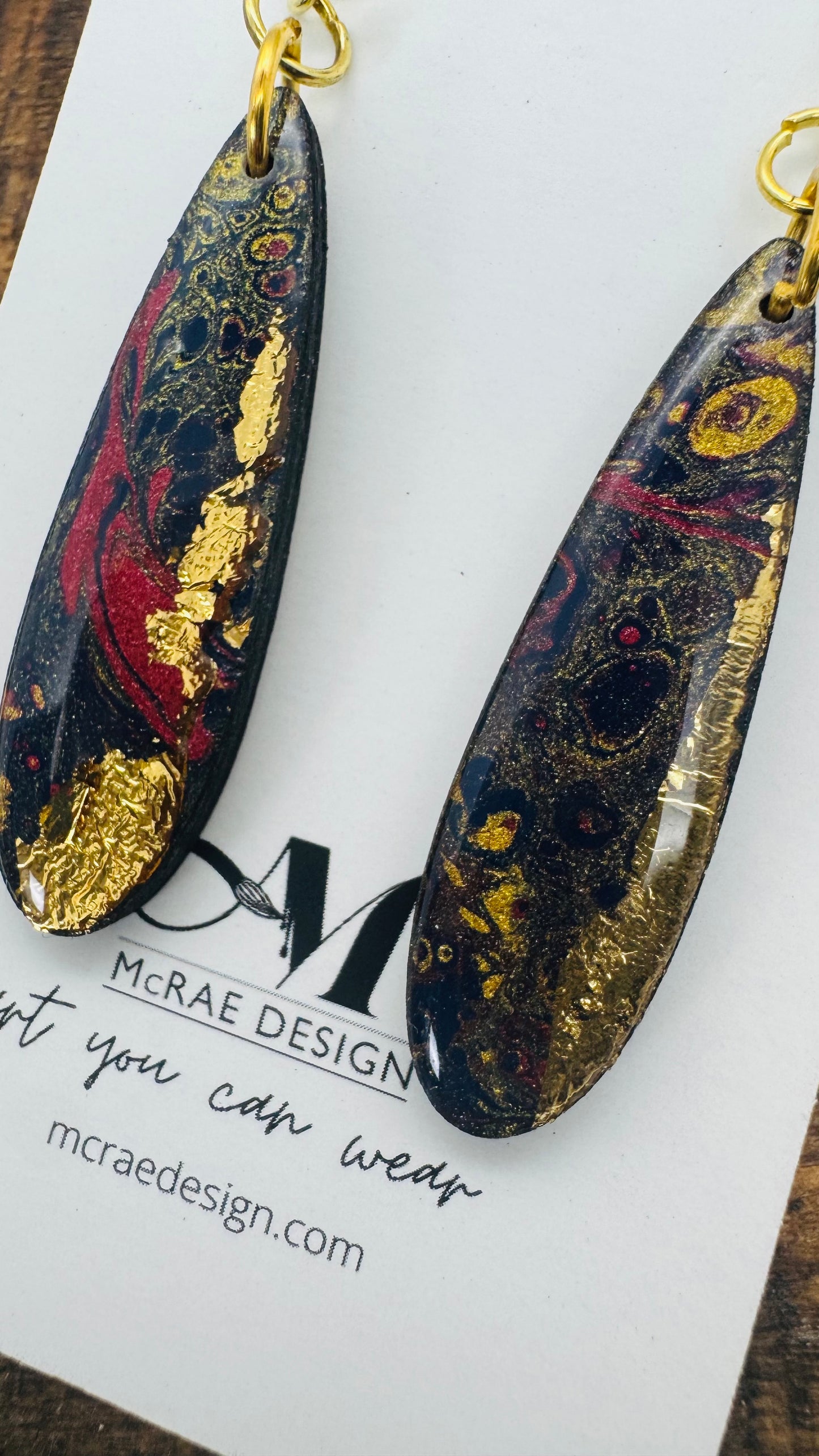 Painted Midnight Rain - The Catherine