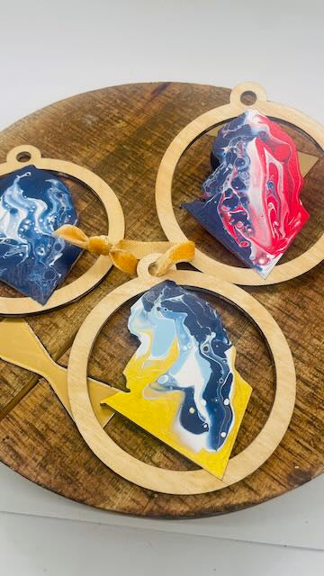 Scotland County Ornaments