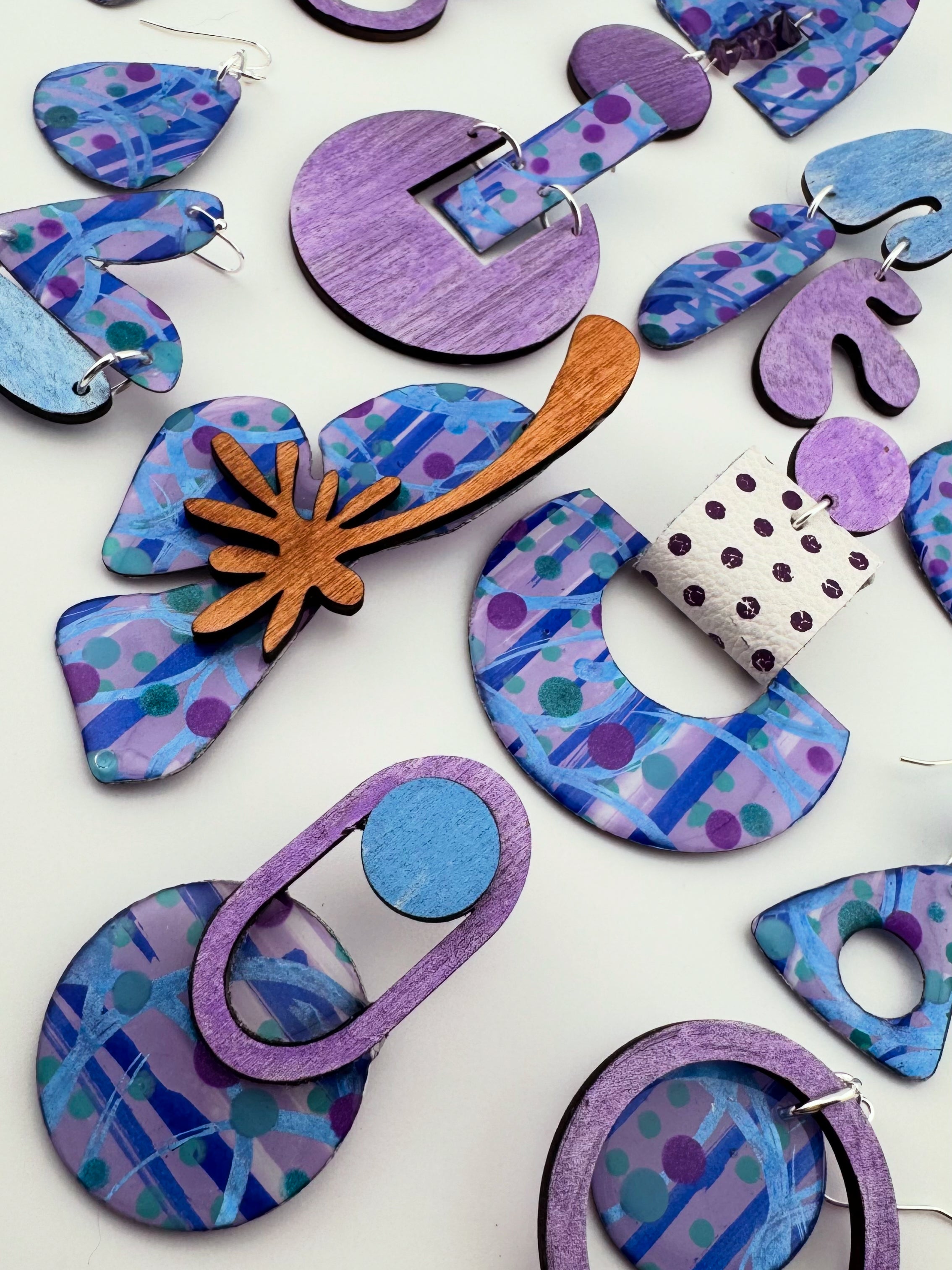 Electric Blue Dots Collection