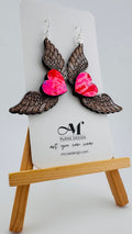 Painted Valentine Collection - Heart with Wings (bold size)