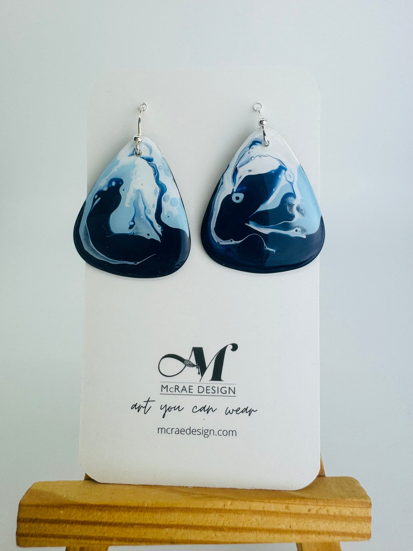 Guitar Pick Earrings (hooks)