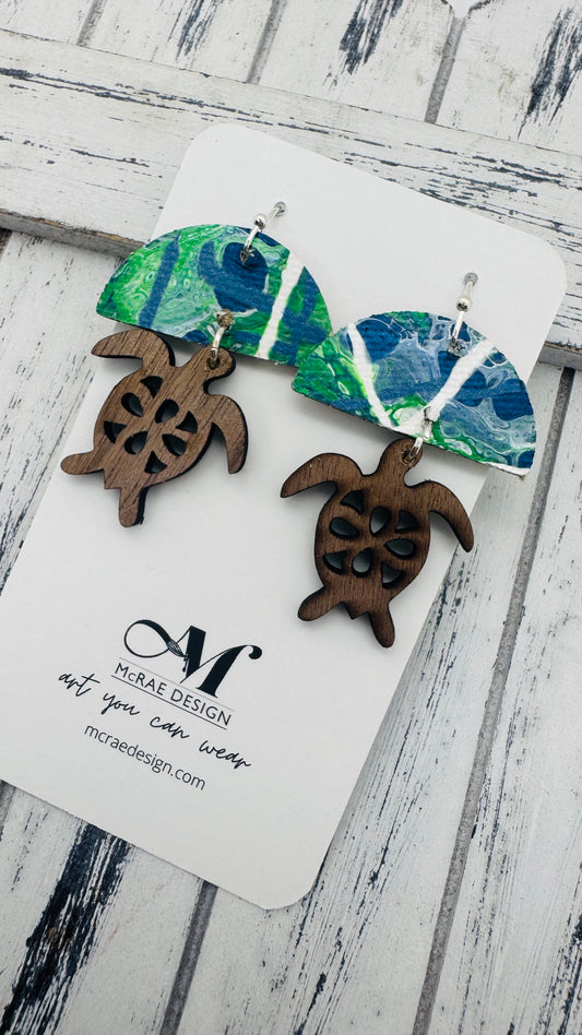 Surfer Girl - The Erin with turtle