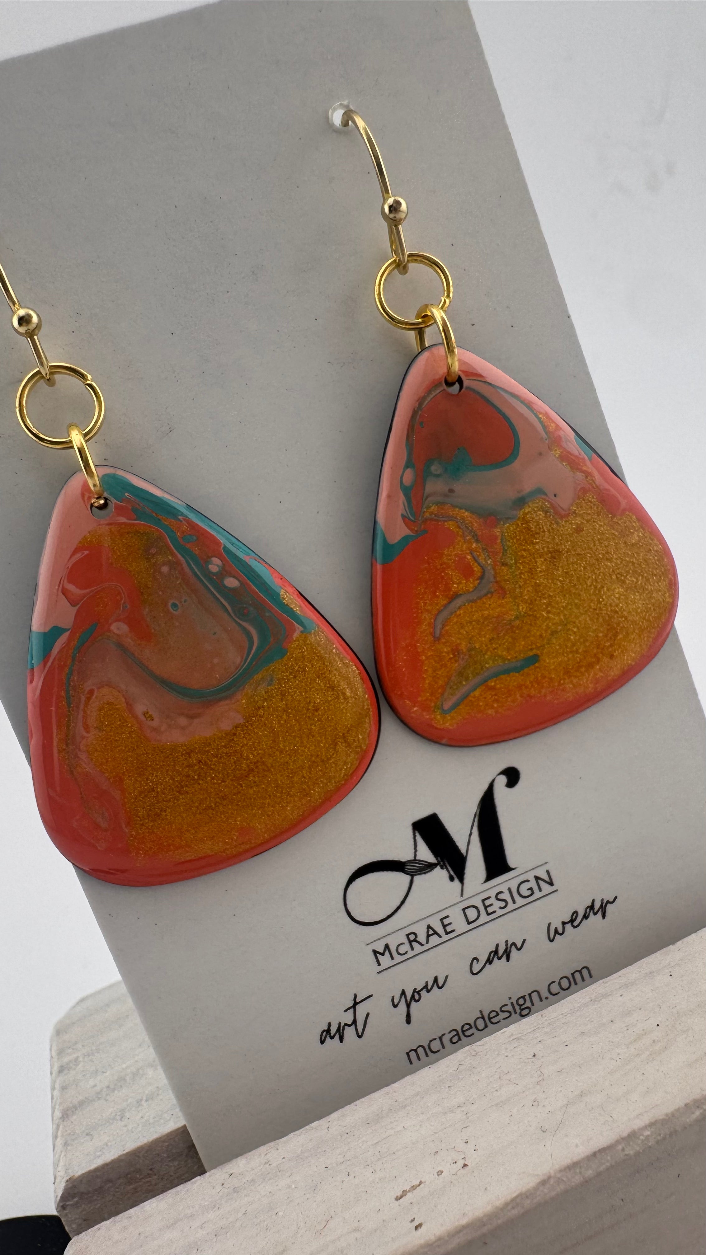 Guitar Pick Earrings