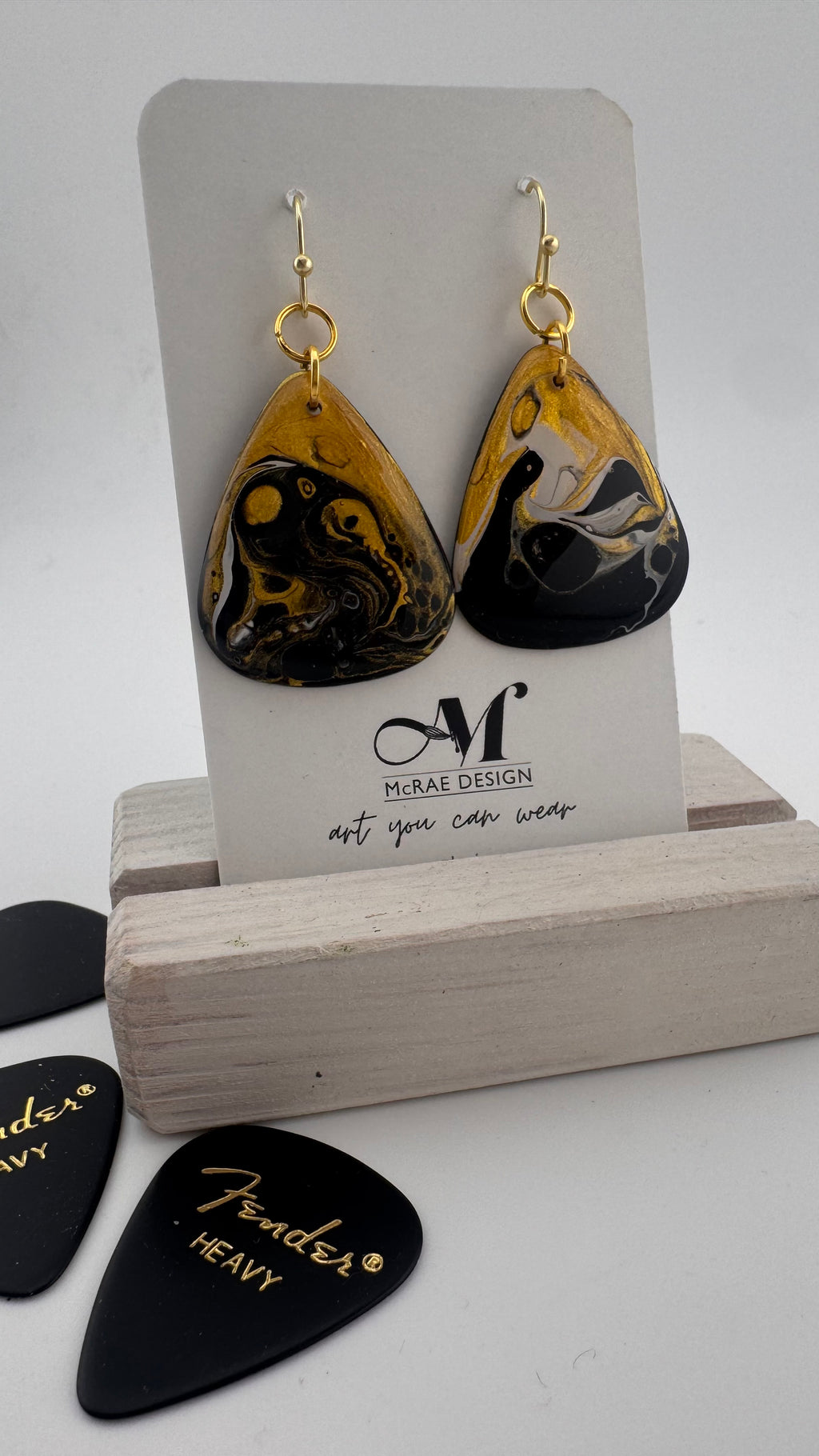 Guitar Pick Earrings