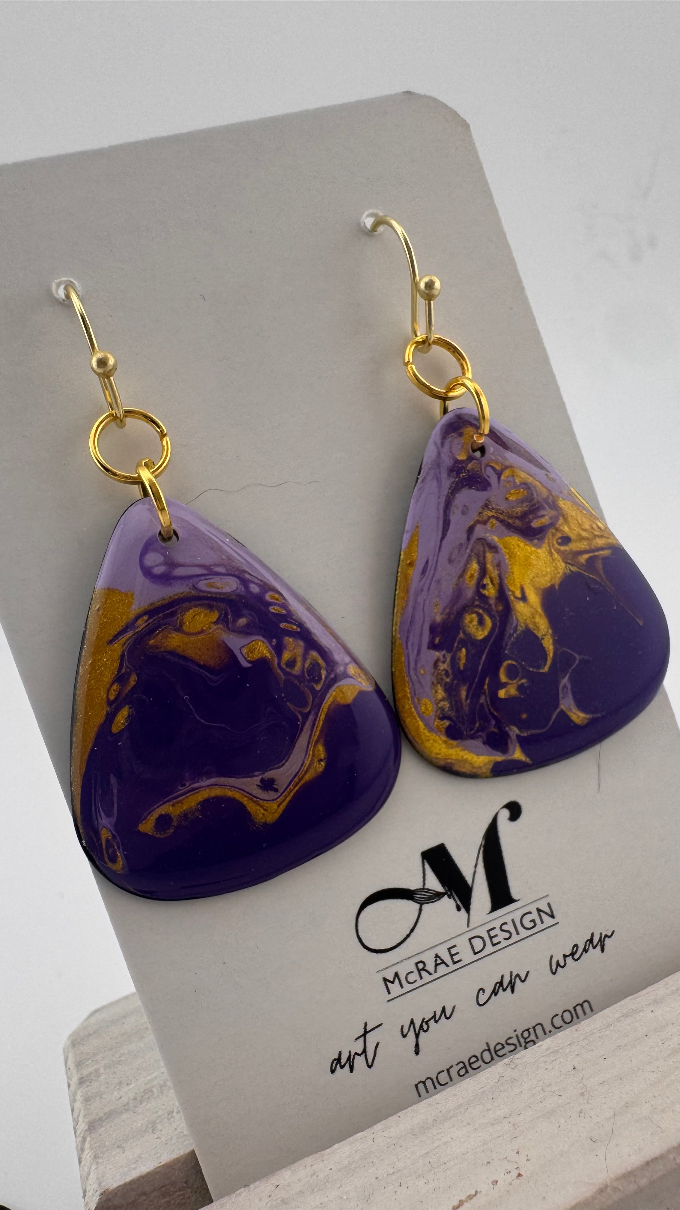 Guitar Pick Earrings