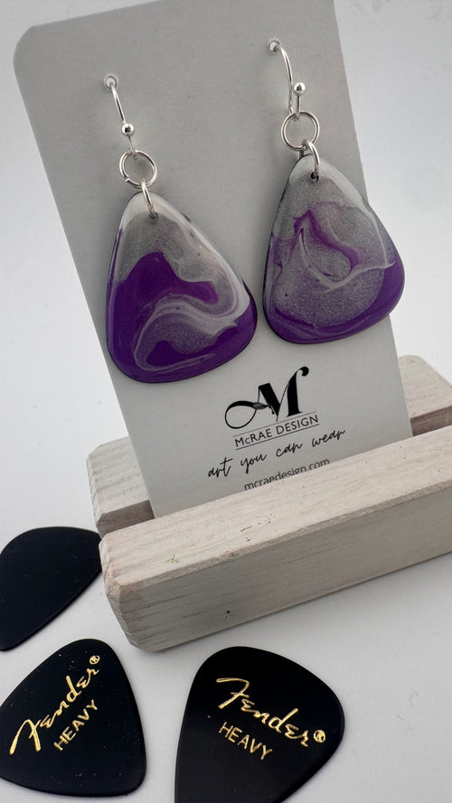 Guitar Pick Earrings