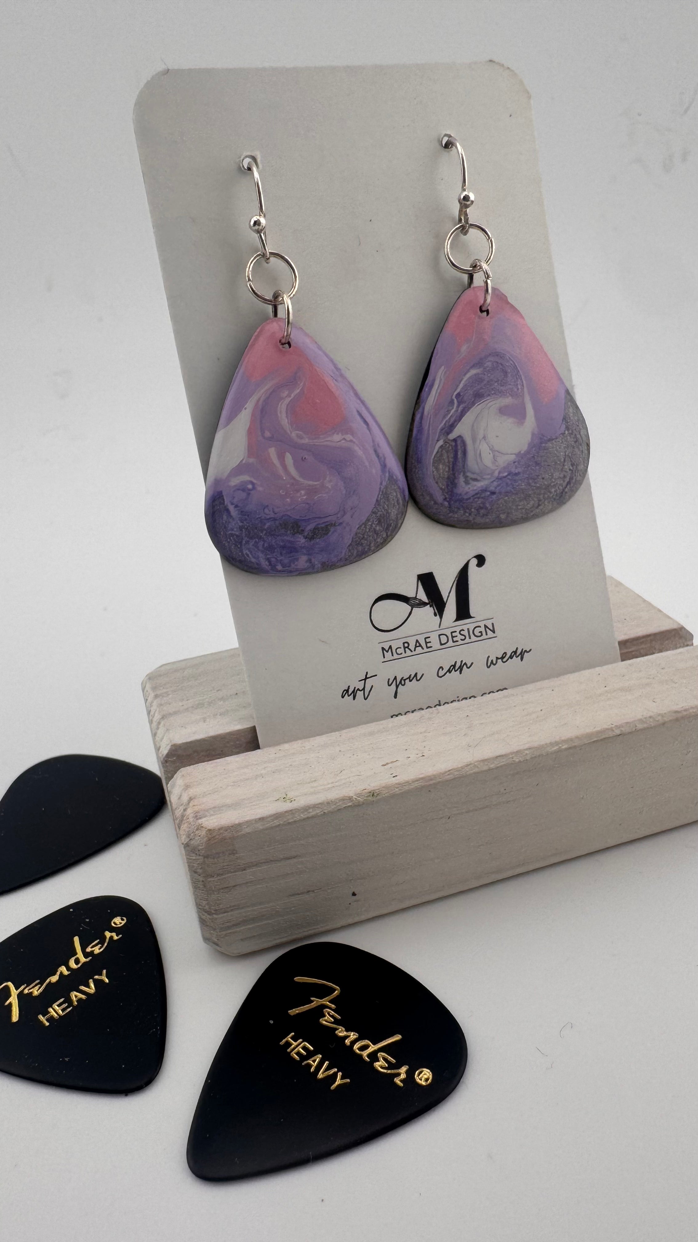 Guitar Pick Earrings