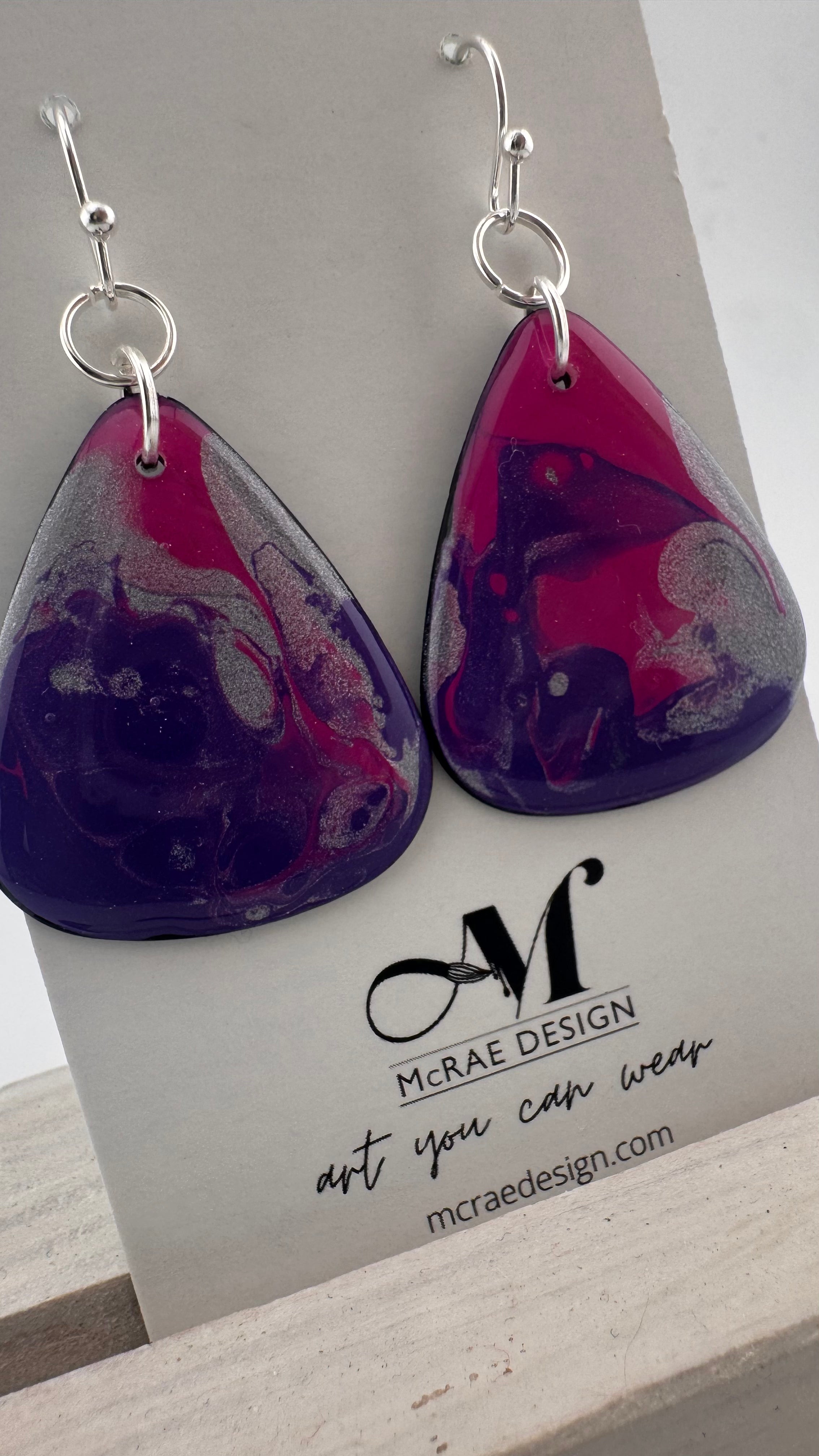 Guitar Pick Earrings