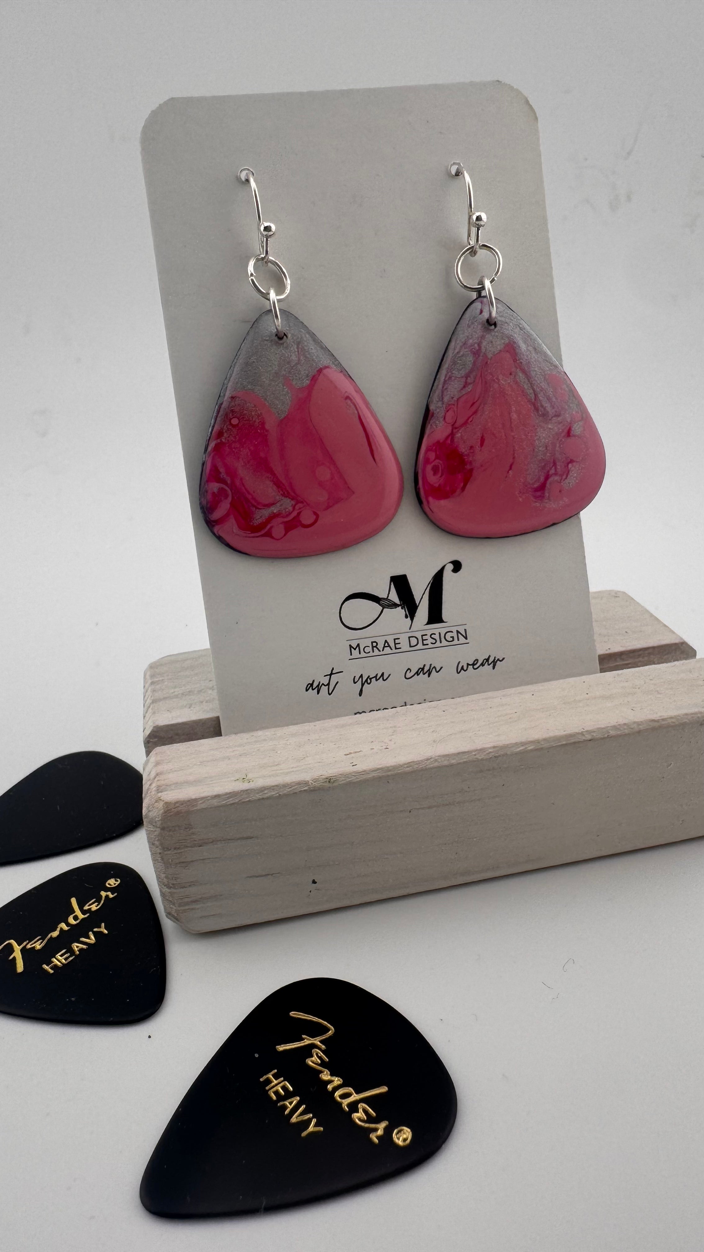 Guitar Pick Earrings