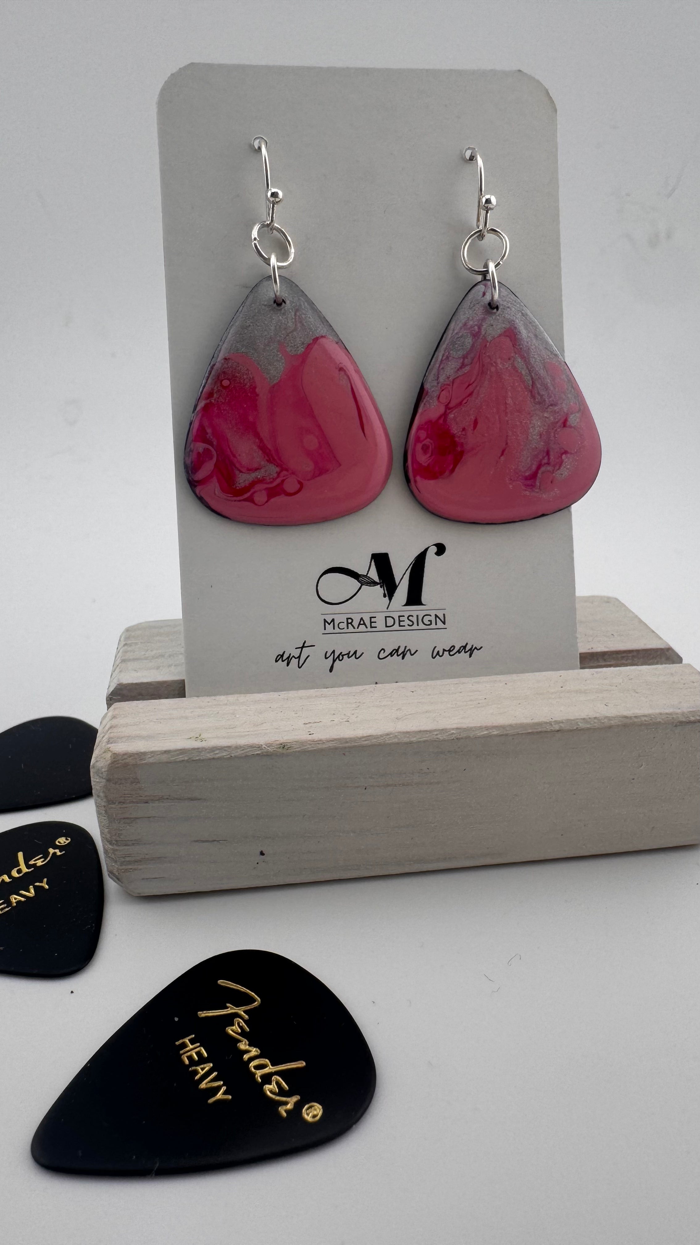 Guitar Pick Earrings