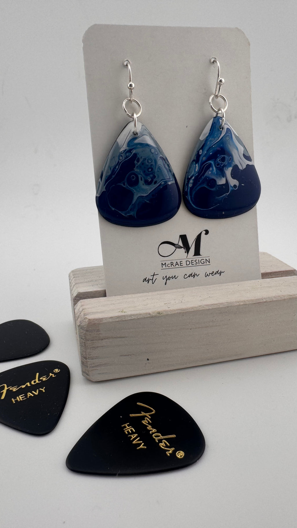 Guitar Pick Earrings