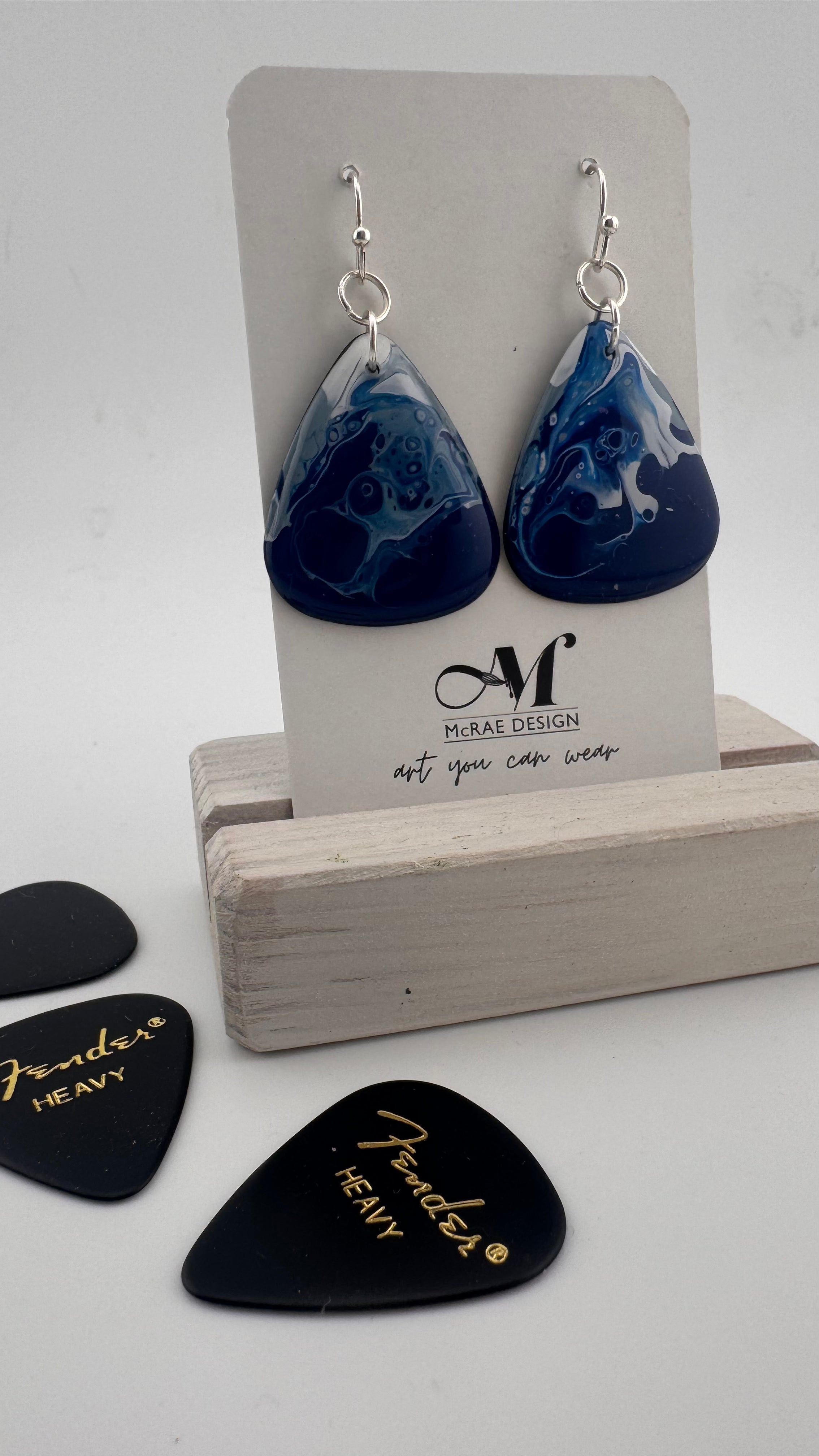 Guitar Pick Earrings