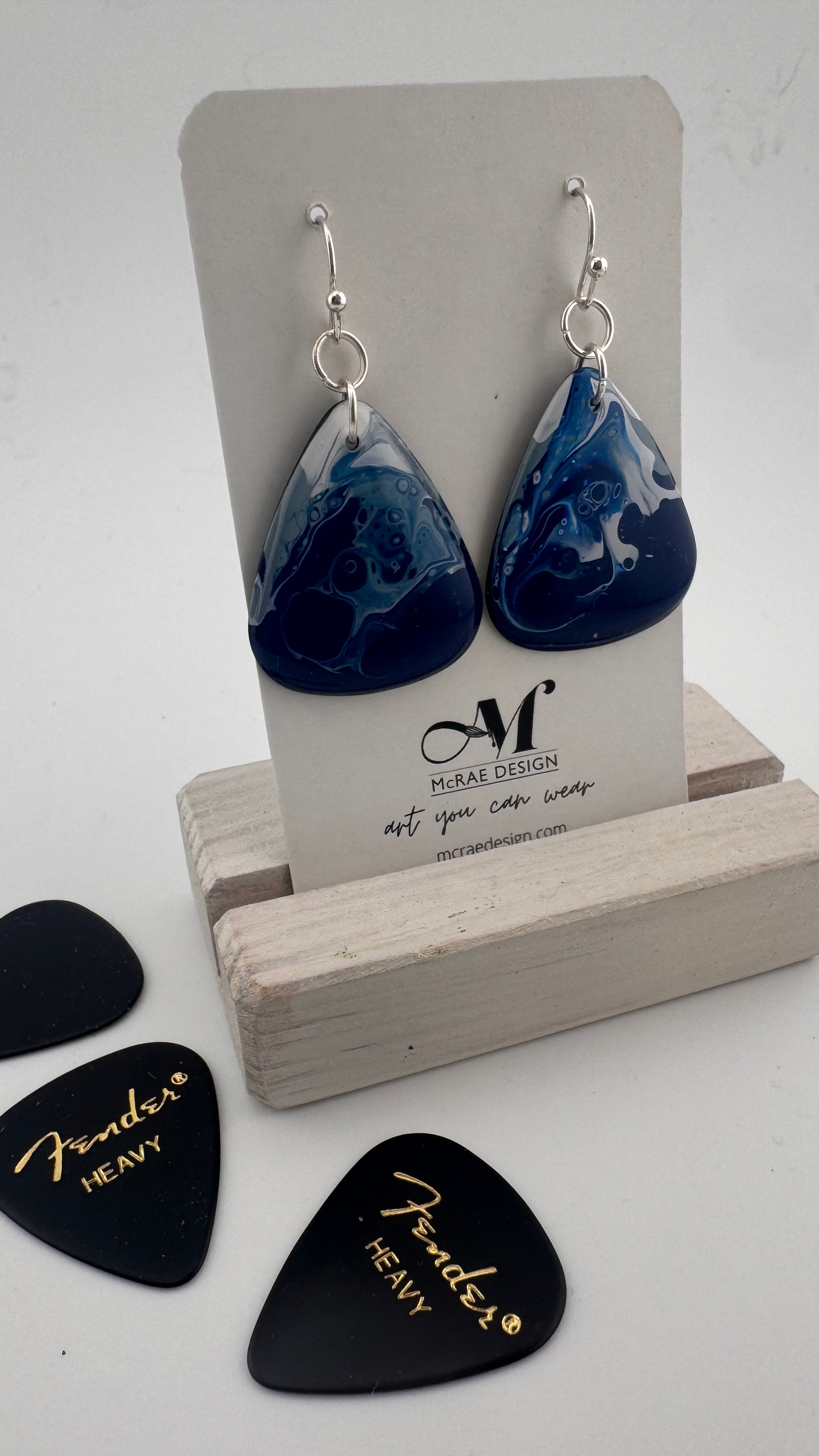 Guitar Pick Earrings