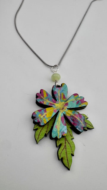 Joy in Bloom - The Frances -Hibiscus Necklace