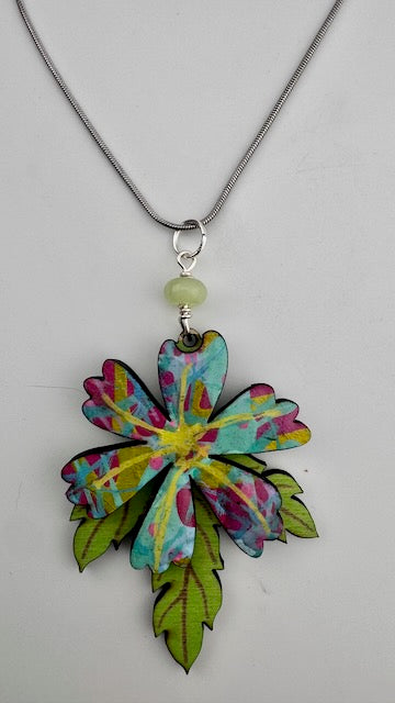 Joy in Bloom - The Frances -Hibiscus Necklace