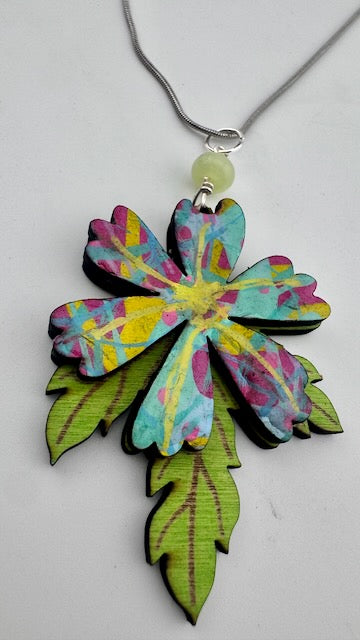 Joy in Bloom - The Frances -Hibiscus Necklace