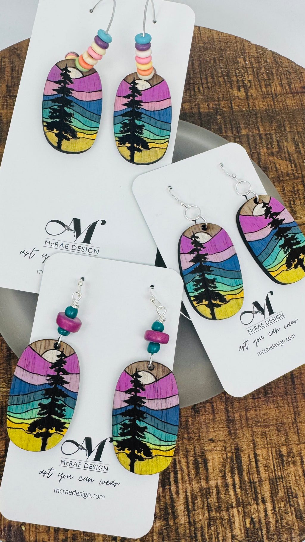 Painted Pines - Beaded Hook