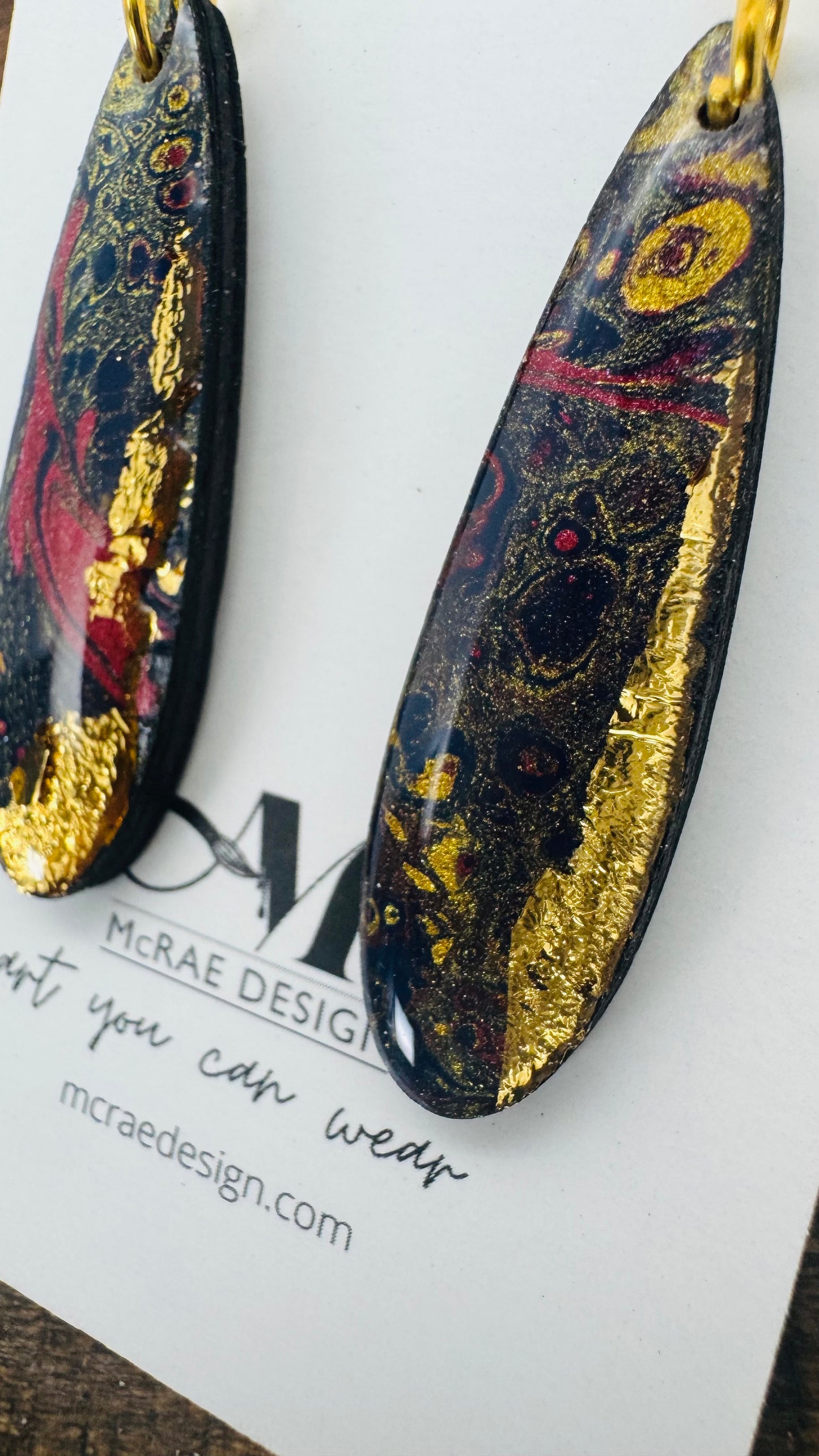 Painted Midnight Rain - The Catherine