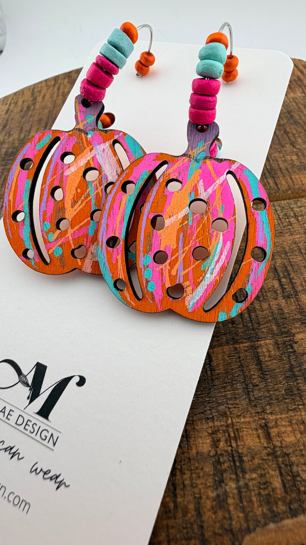 Spooky Season - Painted Punkin' Hoops