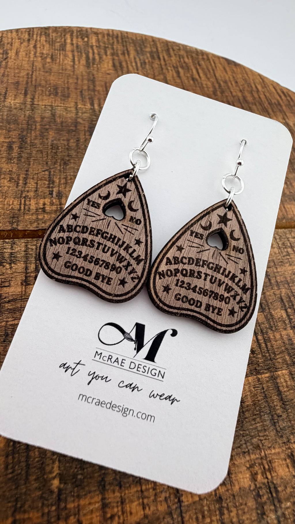 Spooky Season - Engraved Ouija Board Planchette