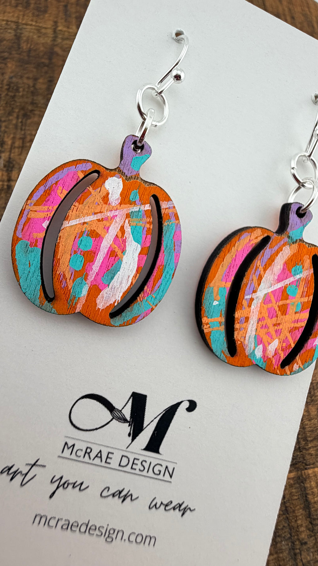 Spooky Season - Painted Small Punkin'
