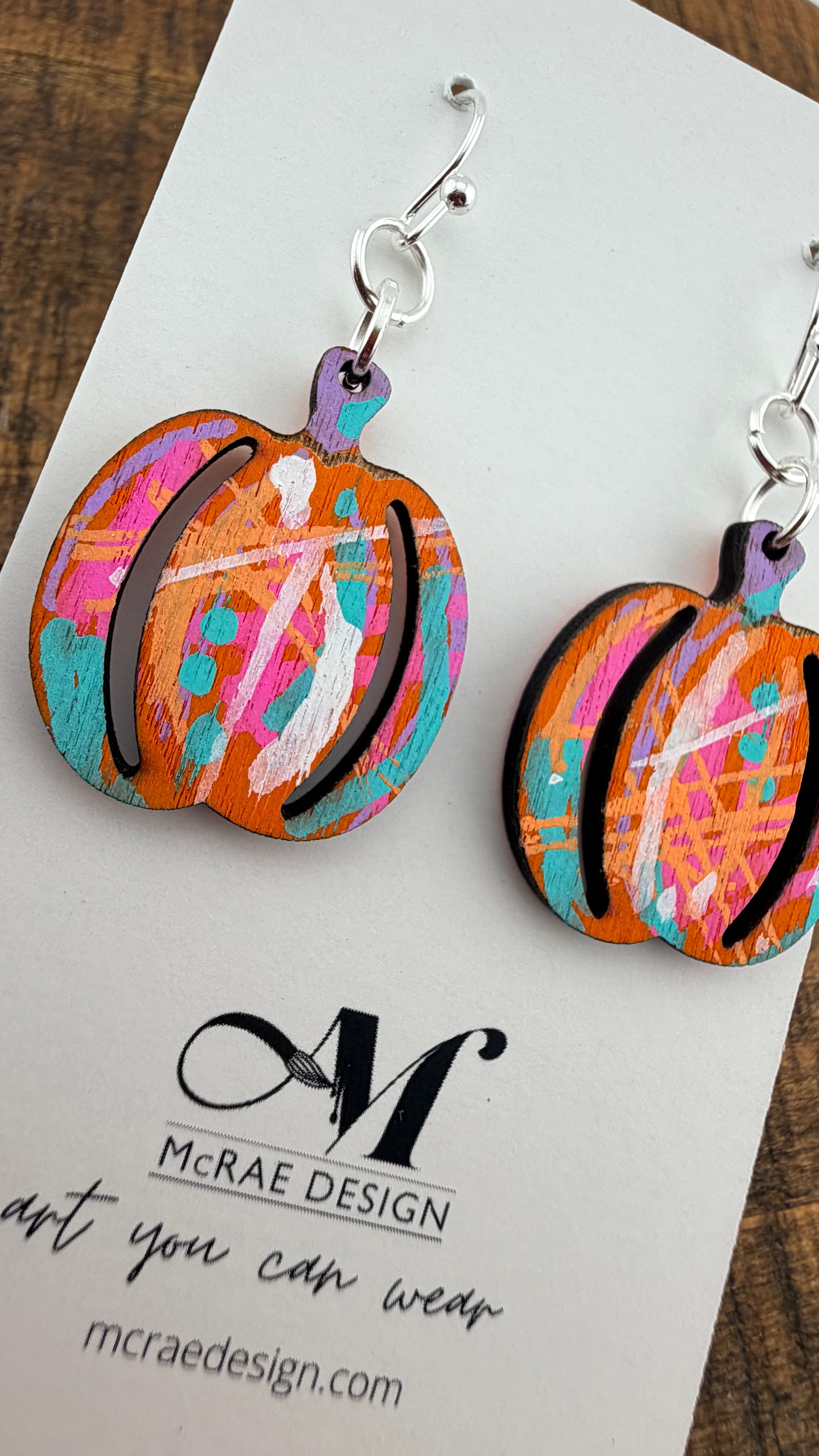 Spooky Season - Painted Small Punkin'