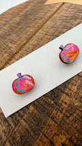 Spooky Season - Painted Punkin' Studs
