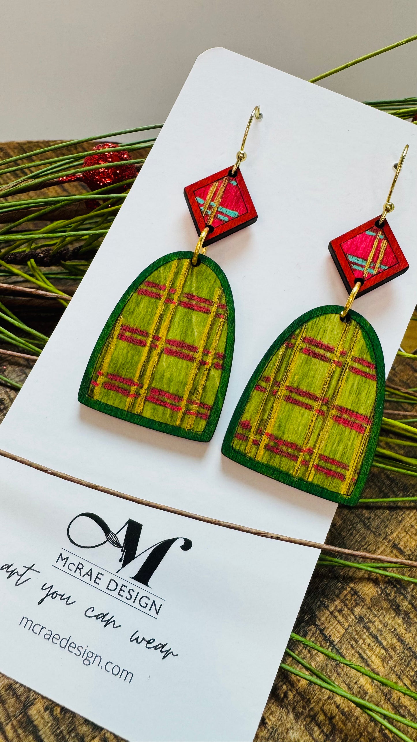 Tis the Season - Painted Plaid