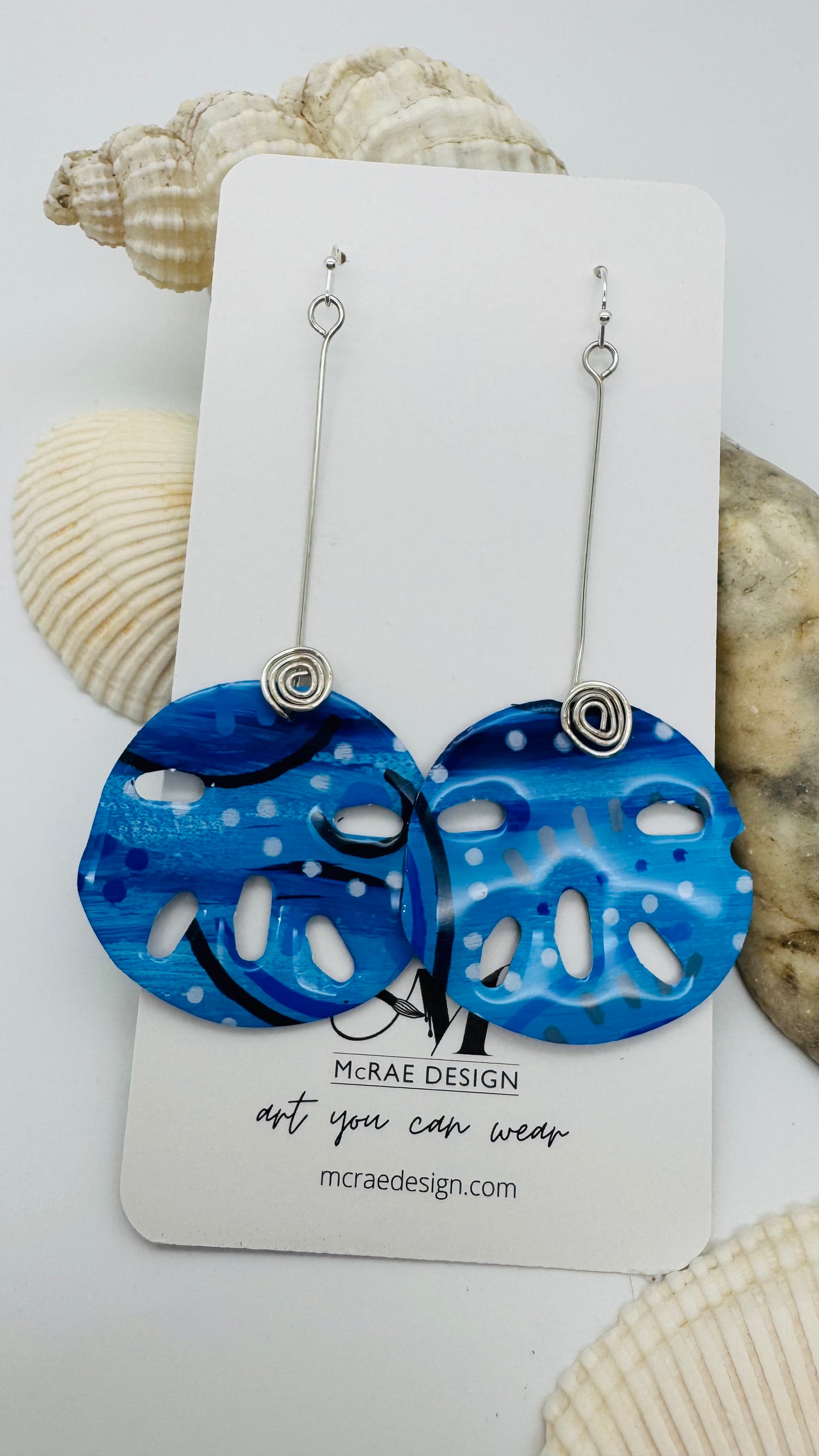 The Sand Dollar  - Ocean Blue Paper Collection