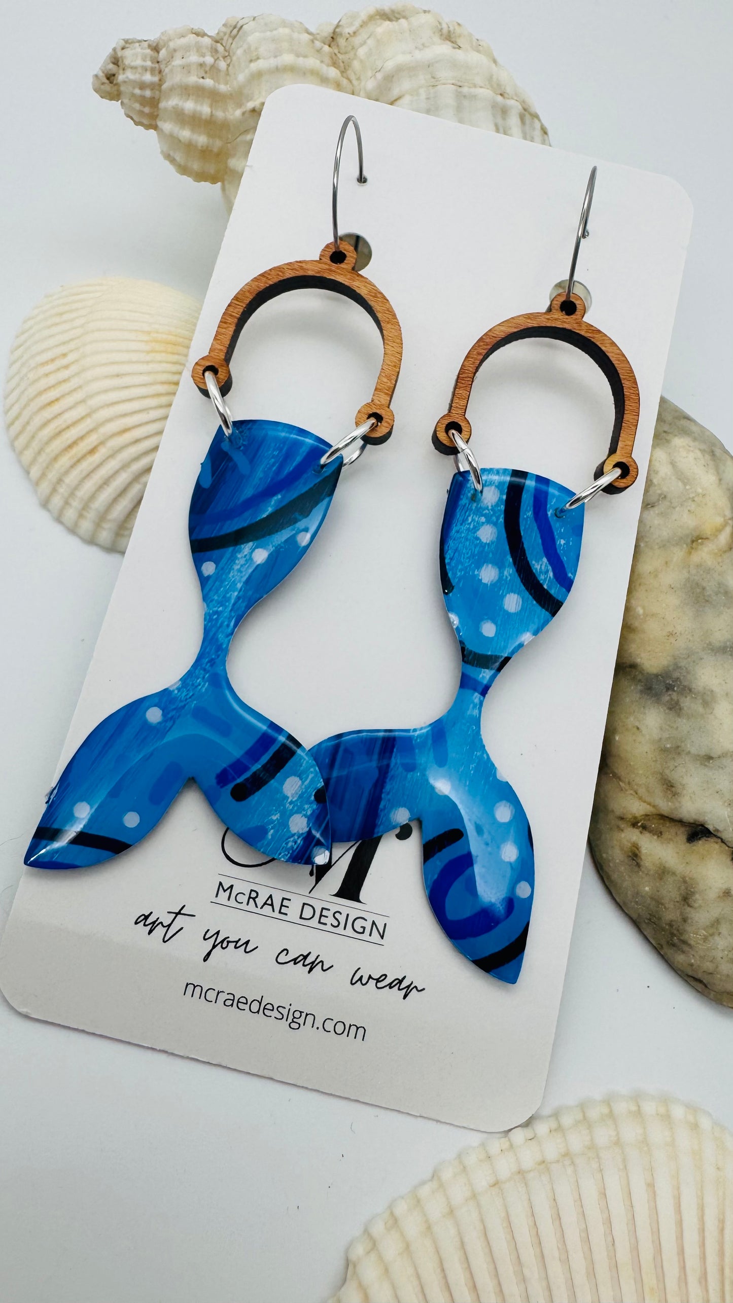 The Mermaid Tail - Ocean Blue Paper Collection