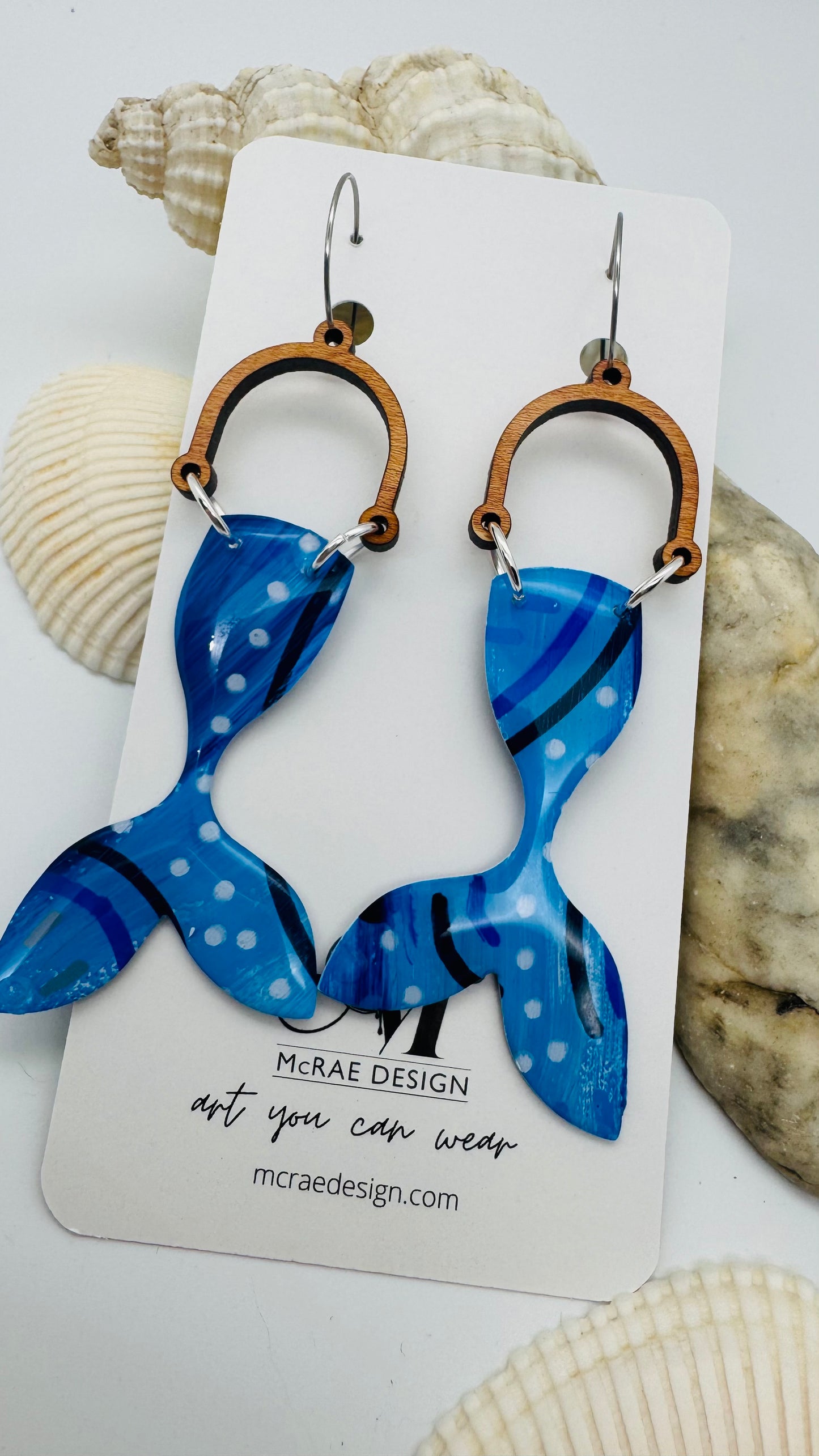 The Mermaid Tail - Ocean Blue Paper Collection