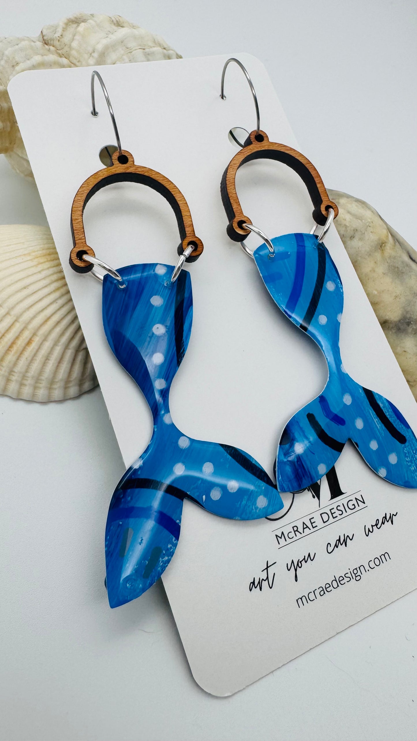 The Mermaid Tail - Ocean Blue Paper Collection